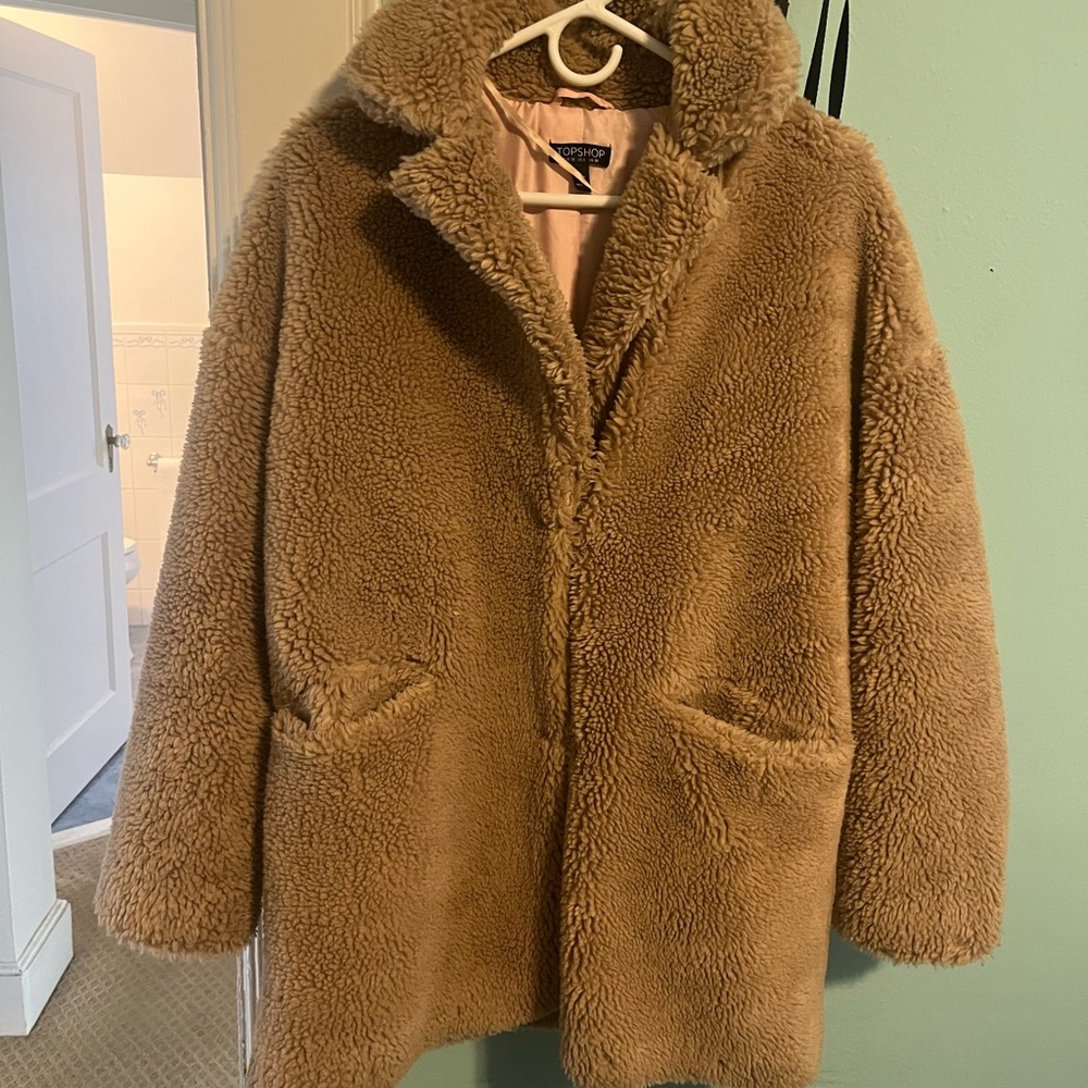 Top Shop Fluffy Jacket